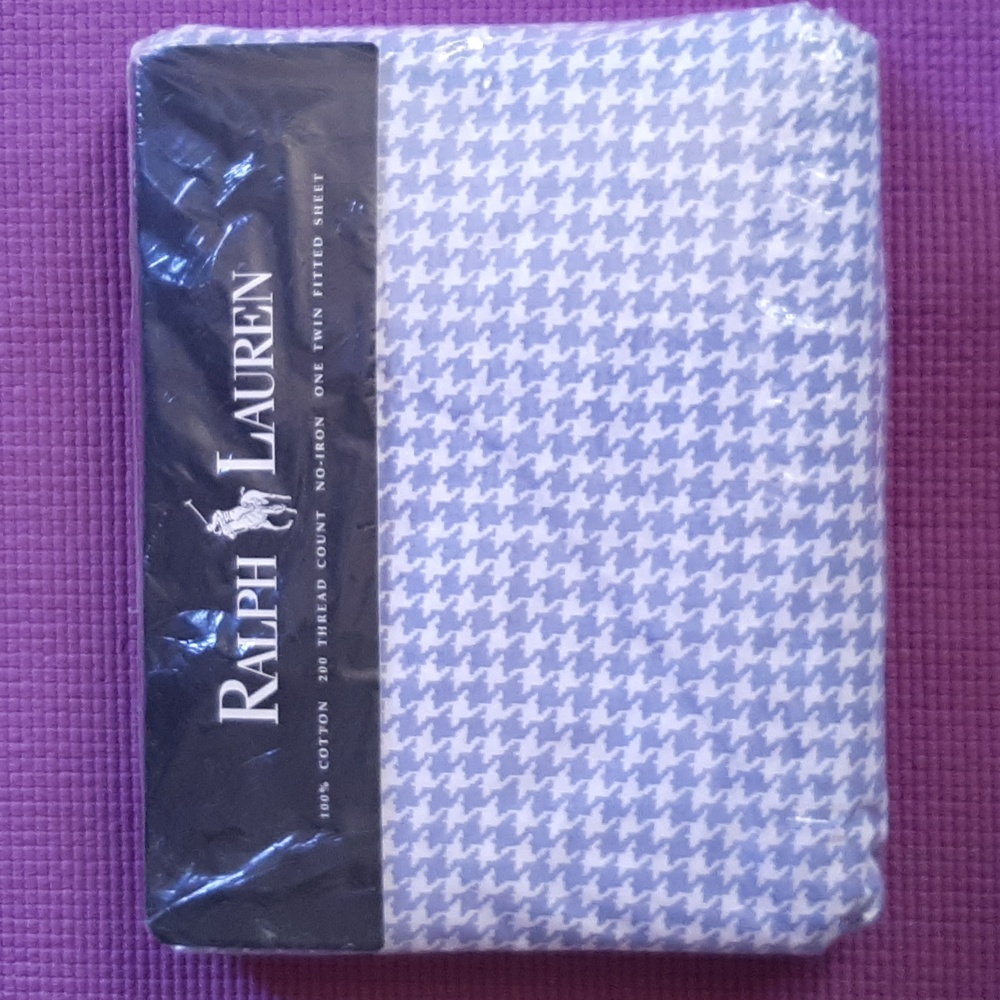 Ralph Lauren TWIN fitted sheet NWT